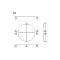 Obejma tryskaczowa DN 10 (267-273mm) DN-10-PP