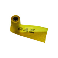 Taśma ostrzegawcza szer. 20 cm, niebieska (1 rolka - 100m)