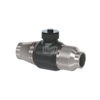 Zawór kulowy DANFOSS HT stal, PN 40 DN 40 króciec do spawania, uchwyt: brak