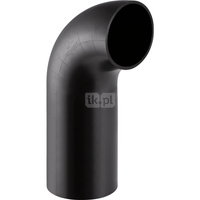 Kolano 90' GEBERIT HDPE, PE / polietylen, 56 mm (króciec)