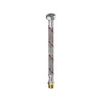Wąż elastyczny przyłączeniowy FLAMCO MEIBES, 3/4'a (20) x 18 mm x 3/4'a (20), dł. 300 mm, GZ x GW z oplotem