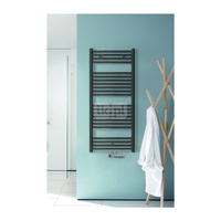 Grzejnik drabinkowy ZEHNDER Klaro, wym. 1706 x 450 mm, kolor grey aluminium metallic RAL9007, moc 751W
