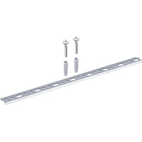 Elementy mocujące Geberit iCon do niskiej szafki bocznej i górnej szafki, z jednymi drzwiami