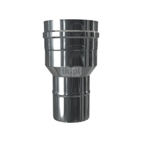 Redukcja stal nierdzewna MK ŻARY PR RD PSI fi100-150 x 110W-160W mm do kanałów wentylacyjnych okrągłych