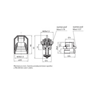 750 G1/2 Wkładka zaworowa regulacyjna do belki rozdzielacza (M30X1,5) Wkładka zaworowa regulacyjna