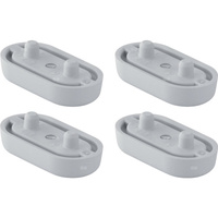 Zestaw podwyższonych podkładek wyrównujących do deski sedesowej, do Geberit AquaClean 5000plus / 5000 (2 szt.): Manhattan