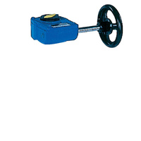 Ręczna przekładnia ślimakowa, smarowana fabrycznie - dożywotnio, napędzana kółkiem ręcznym DN 600