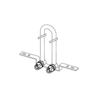 TECElogo - Garnitur montażowy do zespołów VK ze ściany 16 mm