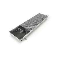 Grzejnik konwektorowy ZEHNDER Terraline Neo, wym. 110 x 3900 mm, kolor aluminiowy naturalny, moc 3861 W