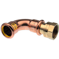 Kolano 90' GW Copper Gas - 15 Rp1/2"