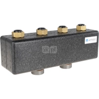 Rozdzielacz do instalacji c.o. AFRISO KSV 90-2 GZ 1 1/2'', 2-obieg. Nakrętka 1'', max. 50 kW