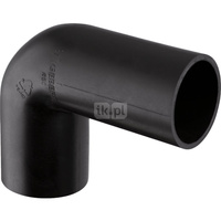 Kolano przyłączeniowe 88.5' GEBERIT HDPE, PE / polietylen, 56 mm x 63 mm x DN 60 (króciec)
