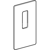 Otwór rewizyjny do baterii umywalkowych ściennych, do modułu sanitarnego Geberit Monolith do umywalki: Biały / Szkło