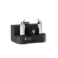 Wilo-DrainLift SANI-L.12/M523/1-EF hermetyczna pompownia ścieków, swobodny przelot kuli 44 mm