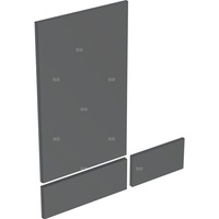 Zestaw drzwi do szafki z lustrem GEBERIT, kol. lava matowy