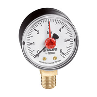 Manometr, przyłącze dolne, 1/4", 0-10 bar, O 50