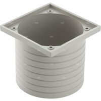 Kanał wlotowy Geberit z PP, z możliwością skrócenia: Szary granit