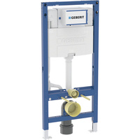 Stelaż podtynkowy Geberit Duofix do wiszących misek WC, 112 cm, ze spłuczką podtynkową Omega 12 cm