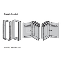Grzejnik elektryczny ZEHNDER Zenia 1000 x 450 mm, kolor czarny, moc 1000 W