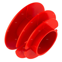 Korek tworzywowy do transportu rur czerwony - 28, 2000 szt