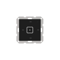 Włącznik jednopolowy FRAME FS-01m, komunikacja przewodowa Sinum SBUS, kolor Czarny