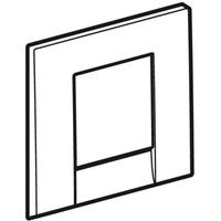 Przycisk uruchamiający Geberit Bolero, do zaworu spłukującego do pisuarów z pneumatycznym uruchamianiem spłukiwania: Chrom matowy