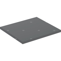 Płyta przykrywająca Geberit do szafki bocznej i średniej z jednymi drzwiami: Lava / Lakierowany matowy