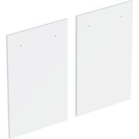 Front (bez zawiasów) (2 szt.) do szafki do umywalki GEBERIT NOVA PRO PREMIUM, kol. biały połysk szer.800 mm