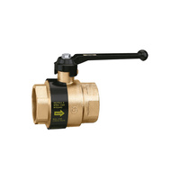 BALLSTOP - Zawór kulowy z wbudowanym zaworem zwrotnym. Z dźwignią ręczną 1"