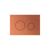 Przycisk spłukujący do stelaża (Mechaniczny) TECE loop tworzywo, kolor czerwony brąz metaliczny