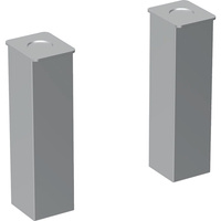 Geberit Zestaw nóg, H23-24.5cm, 2 sztuki, chromowane