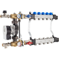 Rozdzielacz InoxFlow z układem mieszającym (seria USVP) - 10 obwodów
