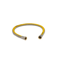 Wąż do gazu PERFEXIM PHA-250/2 ze złączem gwintowanym DN 12 Gwint wewnętrzny x Gwint wewnętrzny 1500 mm, oplot: PCV