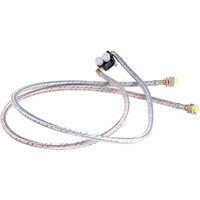 Zestaw wężyków podłączeniowych do baterii umywalkowej Geberit ONE, montaż naścienny, do podtynkowej skrzynki funkcyjnej