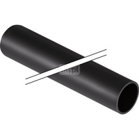 Przedłużka kolana spłukującego Geberit: d=45mm, di=40mm, Czarny