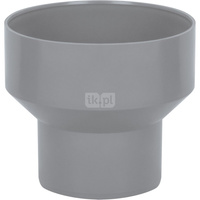 Osłona wywietrznika dachowego MAGNAPLAST kolor szary 160 mm, PP (PP)