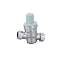 Regulator ciśnienia ze złączkami zaciskowymi – wersja skośna O 15