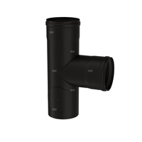 Linea Pellet Trójnik TRS-REV 90 z rewizją 100 (D100RAF4)