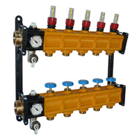 Rozdzielacz tworzywowy 1 1/2” x 1” - 4 obwody