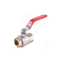 Zawór kulowy FERRO F-POWER 1/2'' GW, uchwyt: dźwignia