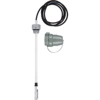 Sygnalizator graniczny poziomu napełnienia AFRISO GWG 12 K/1, długość czujnika 480 mm, kabel 1.6 m, wtyczka szara