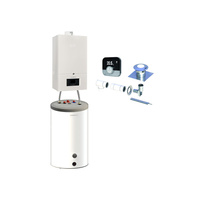 Pakiet Neodens 24 + SRNB 150 + czujnik temperatury c.w.u. + podłączenie kocioł - zasobnik + regulator SMART TC + zestaw bazowy w szacht