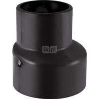 Zwężka niesymetryczna GEBERIT Silent-db20 redukcja, PE / polietylen, 90 mm, DN 90 x 75 mm x DN 70 (króciec)