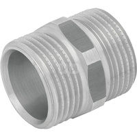 Łącznik mosiężny niklowany GZ - G1/2"