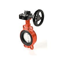 Przepustnica z przekładnią ślimakową PN 10 DN 150