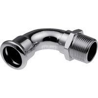 Kolano 90' GZ Steel - 12 R3/8"