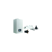 Pakiet - Kocioł gazowy jednofunkcyjny DE DIETRICH Virtuens Smart 32 kondensacyjny wiszący 3.7 - 34.9 kW + Zestaw powietrzno-spalinowy szachtowyBazowy PP/Alu fi 60/100 na fi 80 + Filtr magnetyczny XS90 A