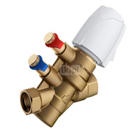 Zawór regulacyjny COMAP Nexus Vivax Mosiądz PN25, pol. Gwint wewnętrzny 2'' DN 50H, natężenie przepływu 12.6m3/h od -20'C do 120'C, niezależny od ciśnienia