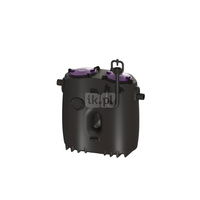 Separatory tłuszczu EasyClean free Basic Standard NS 2 Lewy z okienkiem i urządzeniem do napełniania