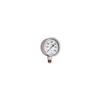 Manometr z rurką Bourdona AFRISO RF chemiczny 0/1 bar G1/2B radialne fi 160 mm, kl. 1,0%